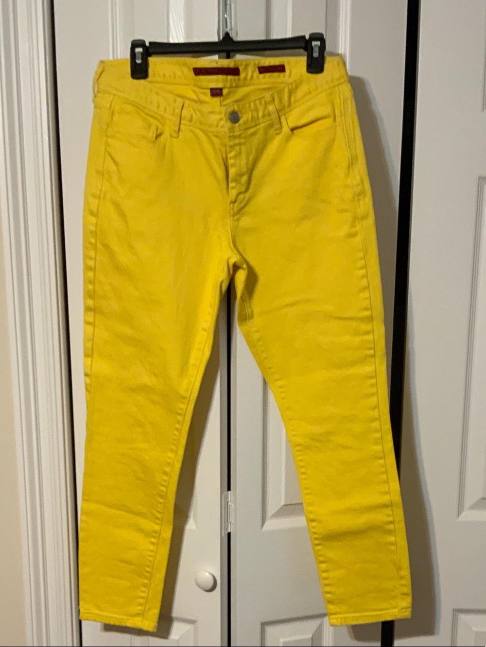Banana Republic Yellow Skinny Jeans